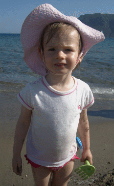 Marianne � la plage